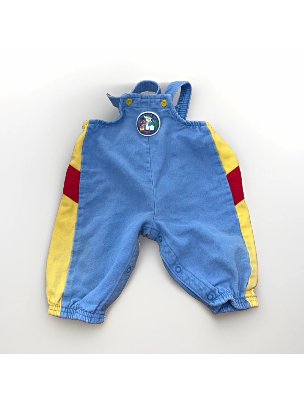 OshKosh Vintage Corduroy Cotton Bubble Patch Overall One-Piece